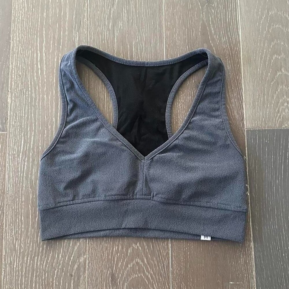 FivetheLabel/FiveDancewear Gray Sports Bra